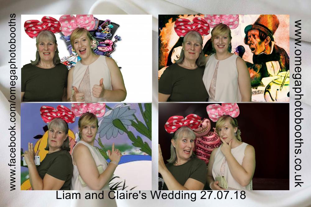 Liam & Claire's Wedding | View more photos from the event at gallery.omegaphotobooths.co.uk/u/Omega-Photobooths/Liam-Claires-Wedding